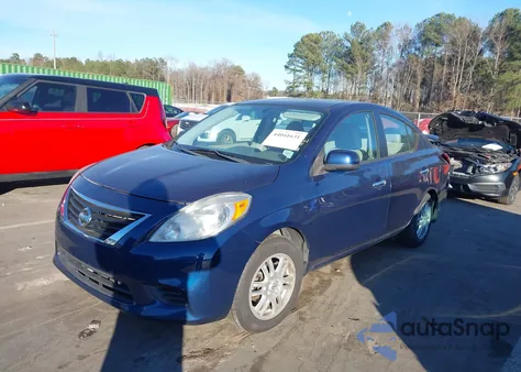 2013 Nissan Versa 1.6 Sv z USA, uszkodzony, nr VIN 3N1CN7AP4DL872664